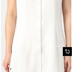 Vero Moda White Mini Dress
